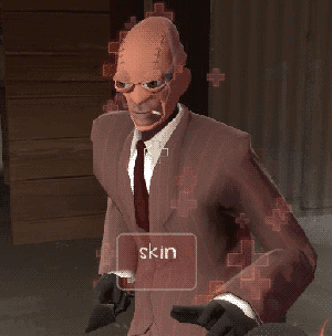the spy is skinny (in a horribly disgusting way)